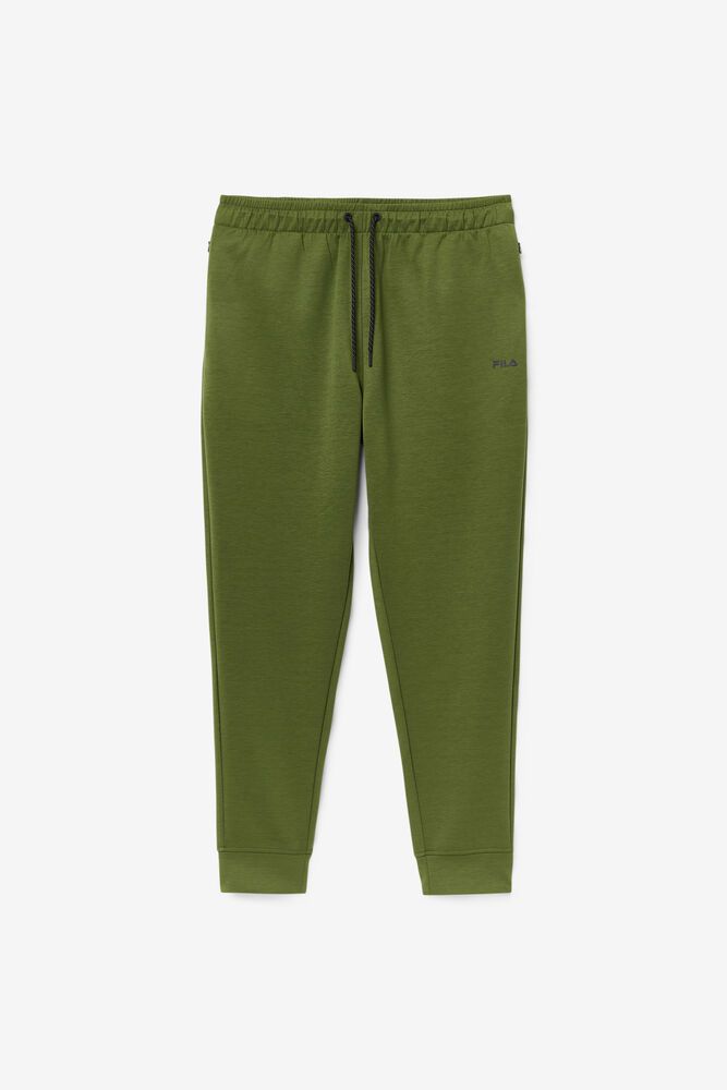 Fila Pants Mens Olive - Himmat Jogger - Philippines 8269347-DS